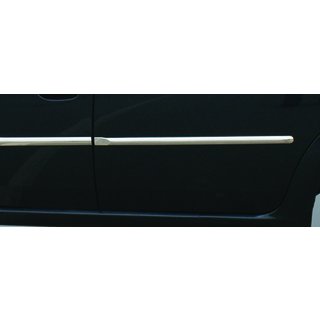 УЦЕНКА !!! Молдинг дверей (4 шт, нерж) Renault Logan I 2008-2013 рр.