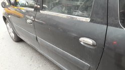 Renault Logan MCV 2005-2013 рр. Накладки на ручки (4 шт., нерж.) фото 2