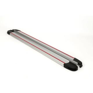 Бокові пороги Maya Red-Grey (2 шт., Алюміній) фото 2