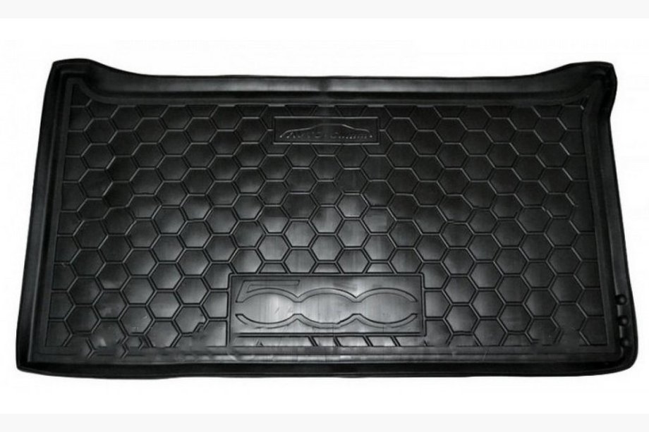 Fiat 500/500L 2013-2022 рр. Килимок багажника 500 (Autogumm, гума) Image
