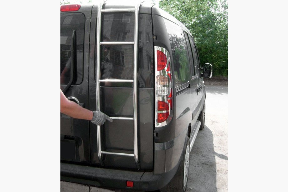 Fiat Doblo I 2005-2010 рр. Сходи (нерж.) Image
