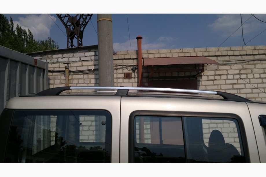 Fiat Doblo I 2005-2010 рр. Рейлінги Хром Фото 12
