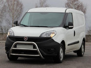 Fiat Doblo II 2010-2022 рр. Кенгурятник WT022 (нерж.) фото 1
