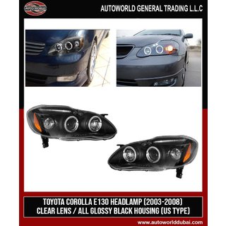 Toyota Corolla 2002-2007 Передня оптика (2 шт, LED)
