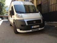 Citroen Jumper 2007-2025 рр. Передня накладка 2006-2013 (вузька з LED, під фарбування) фото 2
