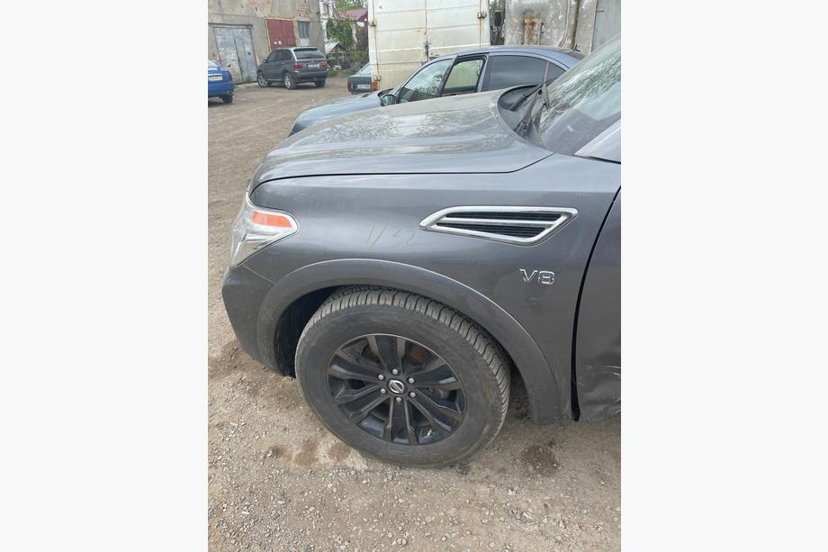 Nissan Armada 2016-2024 рр. Жабра (ціна за 1шт, оригінал 2019 рік) Image