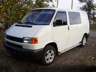 Volkswagen T4 Caravelle/Multivan 1990-2003 рр. Бокові пороги KB002 d60мм (2 шт., нерж) фото 2