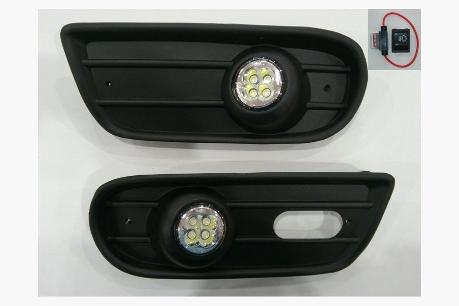 Volkswagen T4 Caravelle/Multivan 1990-2003 рр. Протитуманки LED (діодні) Image