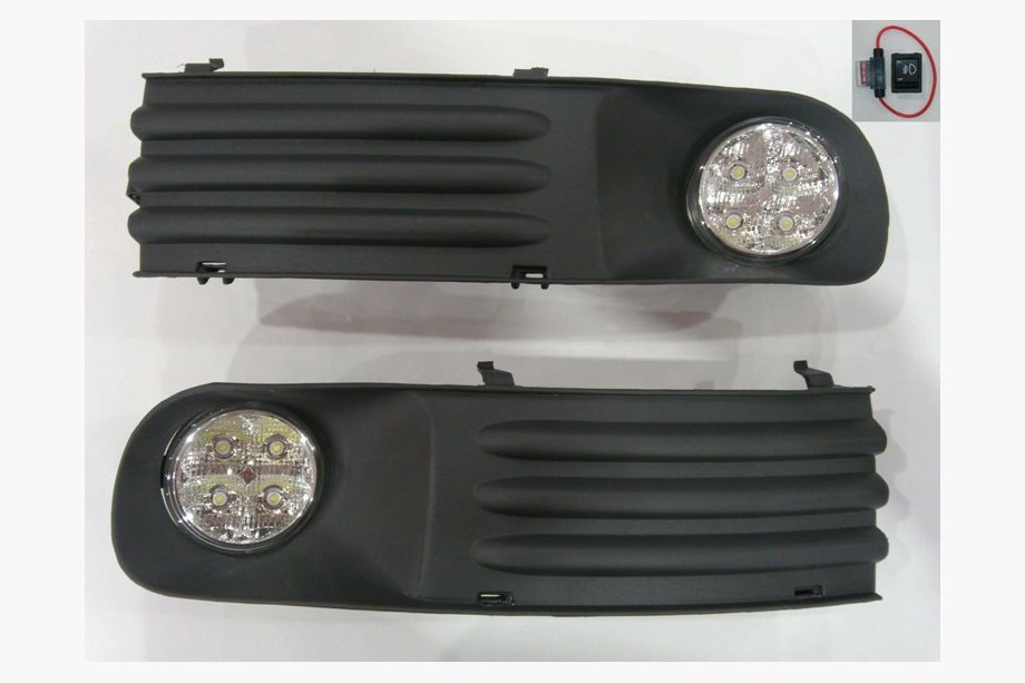 Volkswagen T5 Transporter 2003-2010 рр. Протитуманки LED діодні (комплект) Image