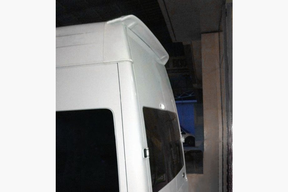 Ford Transit 2000-2014 рр. Спойлер Anatomic високий дах (під фарбування) Фото 2