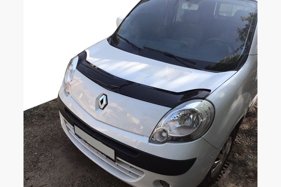 Renault Kangoo 2008-2020 рр. Дефлектор капота 2008-2013 (FLY) Image
