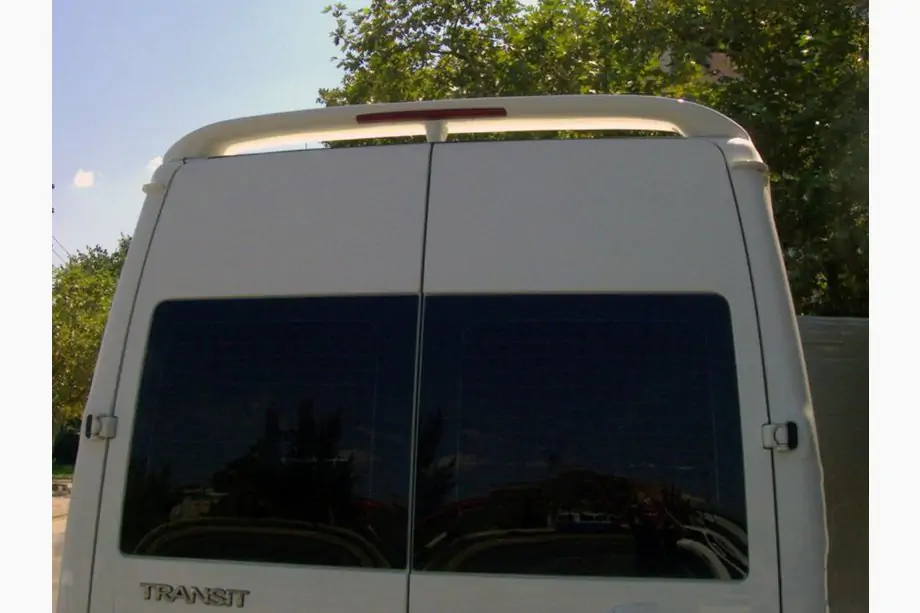 Ford Transit 2000-2014 рр. Спойлер Ісіклі середній дах (під фарбування) Фото 1