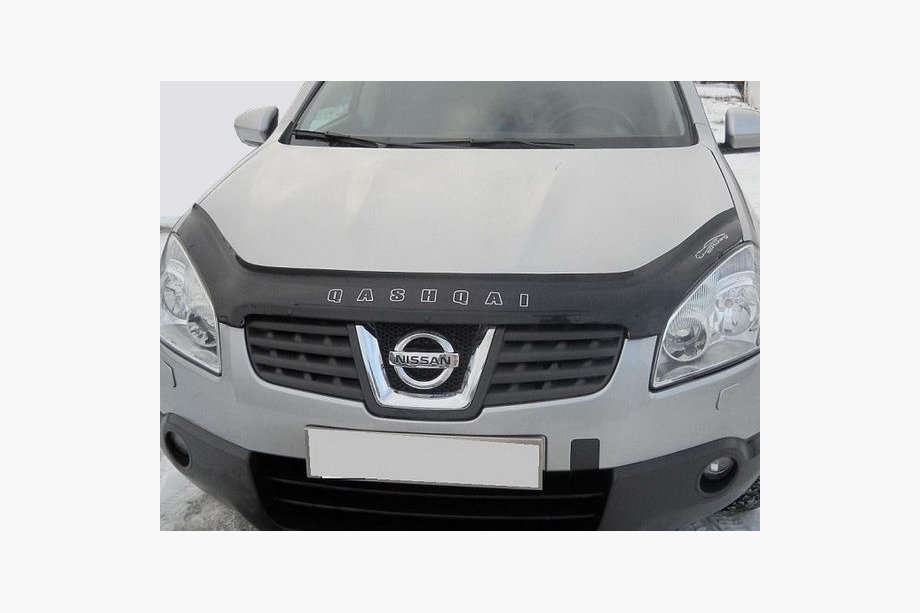 Nissan Qashqai 2007-2010 рр. Дефлектор капота VIP Image