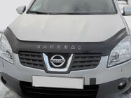 Nissan Qashqai 2007-2010 рр. Дефлектор капота VIP фото 1