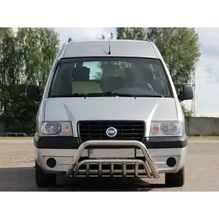 Кенгурятник WT002 (нерж) Citroen Jumpy 1996-2007 рр.