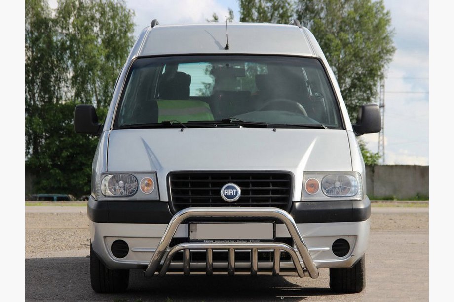 Citroen Jumpy 1996-2007 рр. Кенгурятник WT002 (нерж) Image