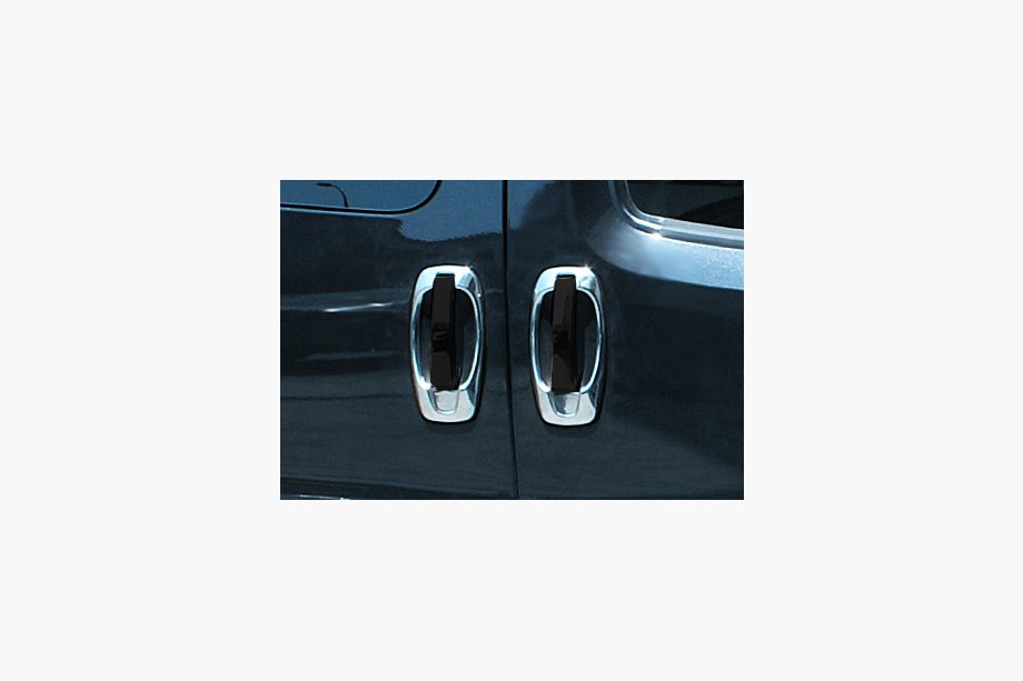 Peugeot Bipper 2008-2017 рр. Окантовка дверної ручки (4 шт, нерж) OmsaLine - Італійська нержавійка Фото 2