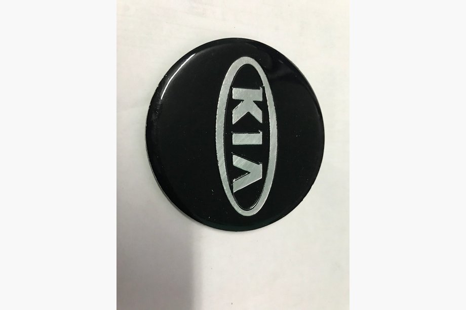 Kia Optima 2010-2016 рр. Наклейка Kia (d 75мм) Image