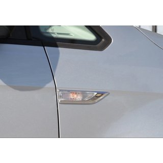 Накладки на поворотнички (2 шт., нерж) Volkswagen Caddy 2015-2020 рр. фото 1