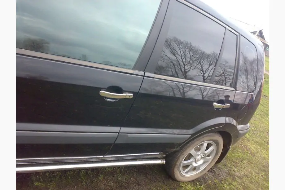 Ford Fusion 2002-2012 рр. Накладки на ручки (4 шт., нерж.) Фото 3