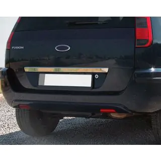 Накладка над номером на кришку багажника (нерж.)