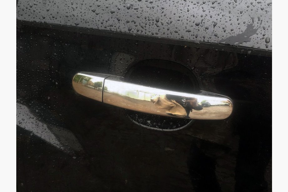 Ford Galaxy 2007-2015 рр. Накладки на ручки (4 шт., нерж.) Carmos - Турецька сталь Image