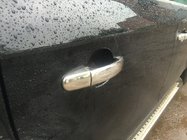 Ford Galaxy 2007-2015 рр. Накладки на ручки (4 шт., нерж.) Carmos - Турецька сталь фото 2
