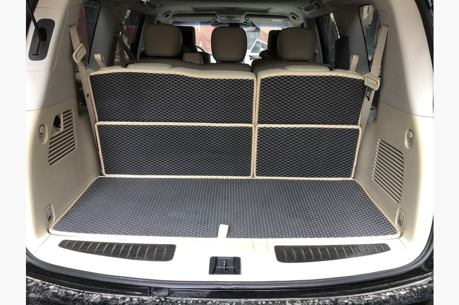 Килимок багажника 5 частин (EVA, чорний) Image