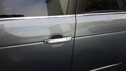 Range Rover Sport 2005-2013 рр. Окантовка вікон (6 шт, нерж.) фото 5