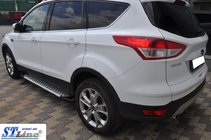 Ford Kuga/Escape 2013-2019 рр. Бокові пороги King (2 шт, алюм.) фото 2