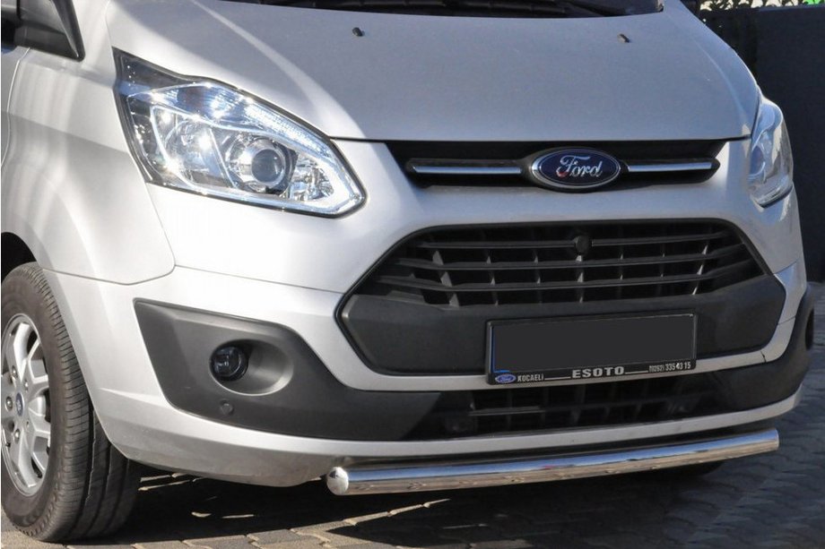 Ford Custom 2013-2022 рр. Передній захист ST008 (нерж.) 51 мм Image