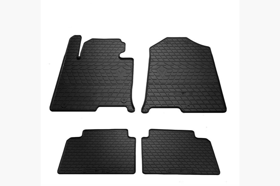 Hyundai Sonata LF 2014-2019 рр. Гумові килимки (4 шт, Stingray Premium) Image