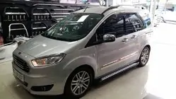 Ford Courier 2014-2023 рр. Накладки на дзеркала (2 шт., пласт) фото 8