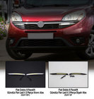 Fiat Doblo II 2010-2022 рр. Ходові вогні Хром (2014↗, LED) фото 3