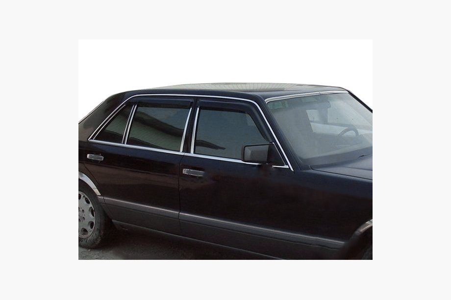 Mercedes S-сlass W140 1991-1998 рр. Вітровики (4 шт, HIC) Image