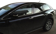 Mazda CX-7 2006-2012 рр. Вітровики (4 шт, Cobra) фото 1