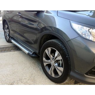 Бокові пороги Line (2 шт., Алюміній) фото 1