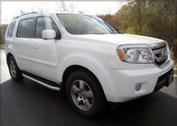 Honda Pilot 2008-2015 рр. Бокові пороги Fullmond (2 шт., Алюм.) фото 1