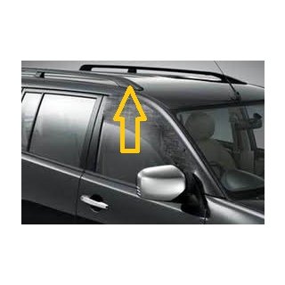 Рейлінги оригінальний дизайн (2 шт) Mitsubishi Pajero Wagon IV 2006-2021 рр. фото 2