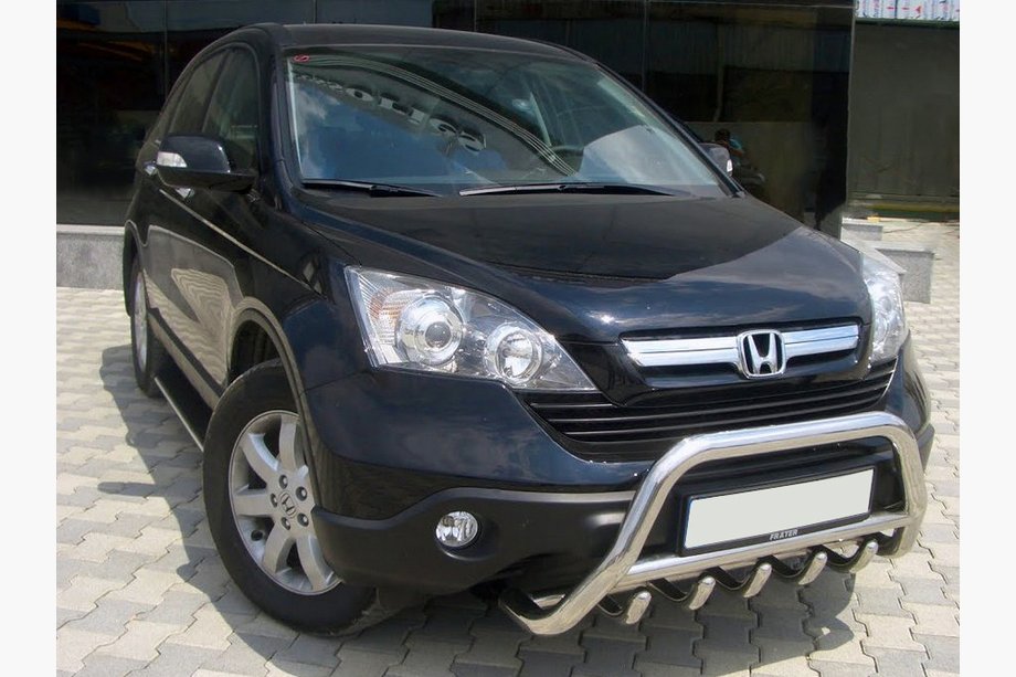 Honda CRV 2007-2011 рр. Кенгурятник WT003 (нерж.) Image