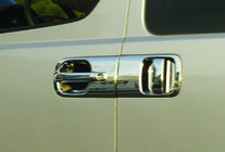 Hyundai H300, H1, Starex 2008-2020 рр. Накладки на ручки (8 част., нерж) фото 2