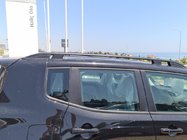 Fiat 500X 2014-2024 рр. Рейлінги Skyport (чорний мат) фото 2