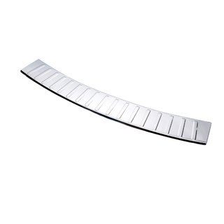 Накладка на задній бампер Carmos (SW, нерж) Renault Megane II 2004-2009 рр. фото 1