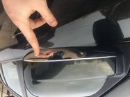 Hyundai Tucson JM 2004- рр. РОЗПРОДАЖ !!! Обведення дзеркал ↗ верхівка (пластик) фото 4