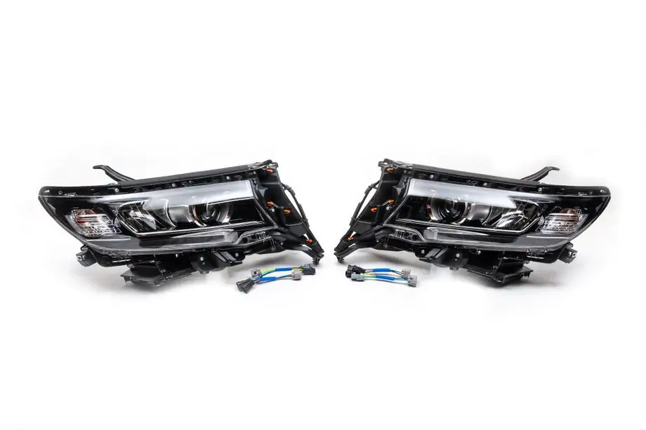 Toyota Land Cruiser Prado 150 2009-2023 рр. Передня оптика LED (2017+, 2 шт)
