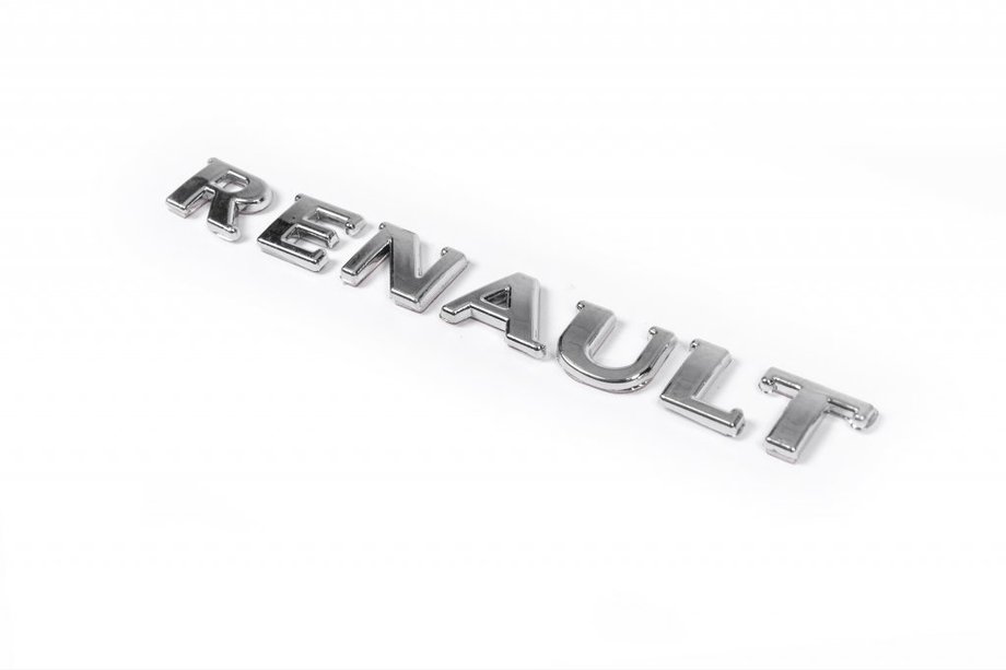 Renault Megane II 2004-2009 рр. Напис Renault 133ммx18мм Image