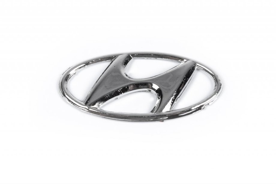 Hyundai Elantra (HD) 2006-2011 рр. Емблема 86341 22300 (самоклейка, 80 мм на 40 мм) Фото 1