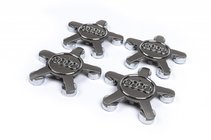 Audi Заглушки у диски зірка (4 шт, ABS) фото 1