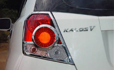 Chevrolet Aveo T200 2002-2008 рр. Накладки на стопи HB (2 шт., пласт) фото 1