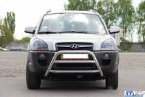 Кенгурятник WT022 (нерж.) фото 2